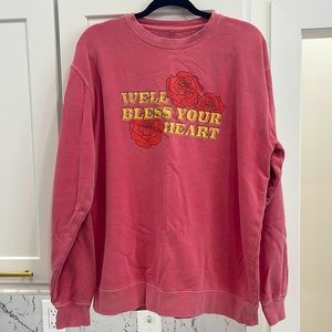 Mallory Ervin Crew Sweatshirt Sz L
